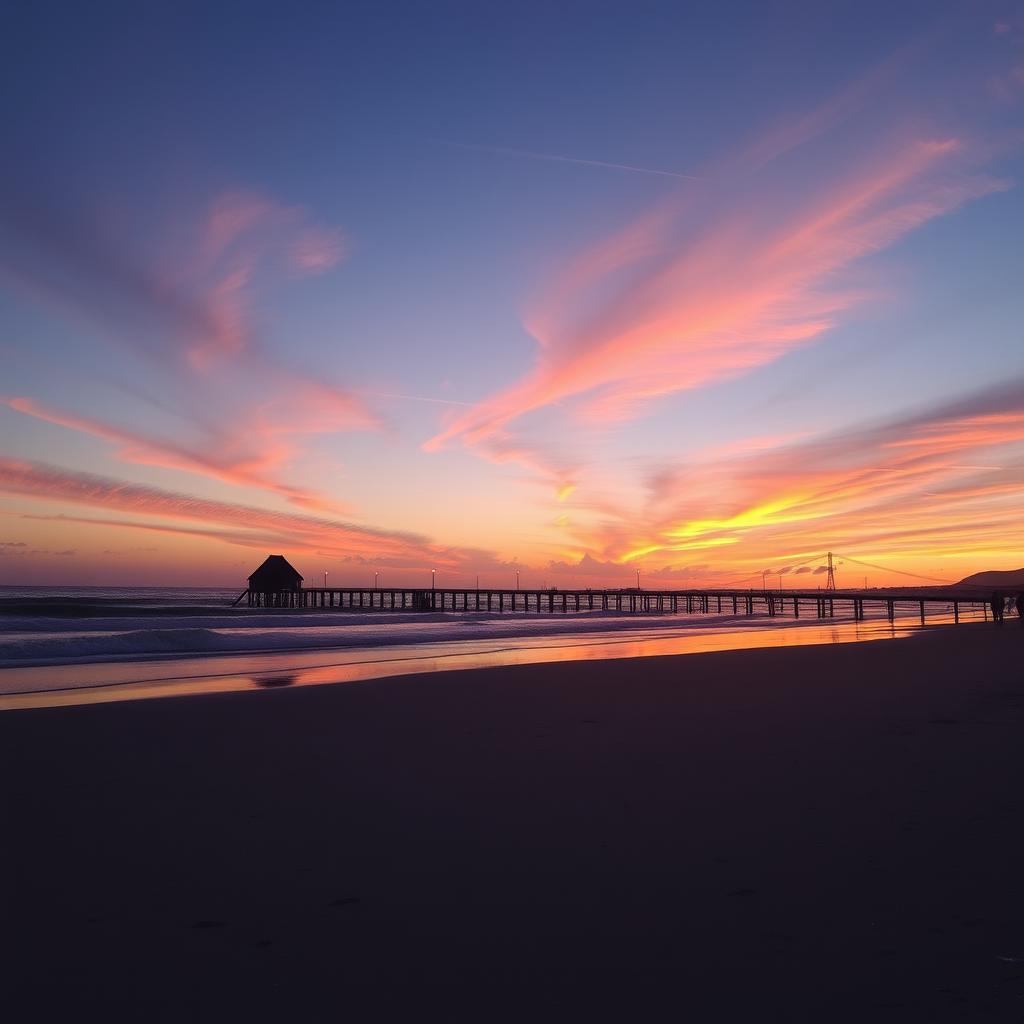 sunset beach