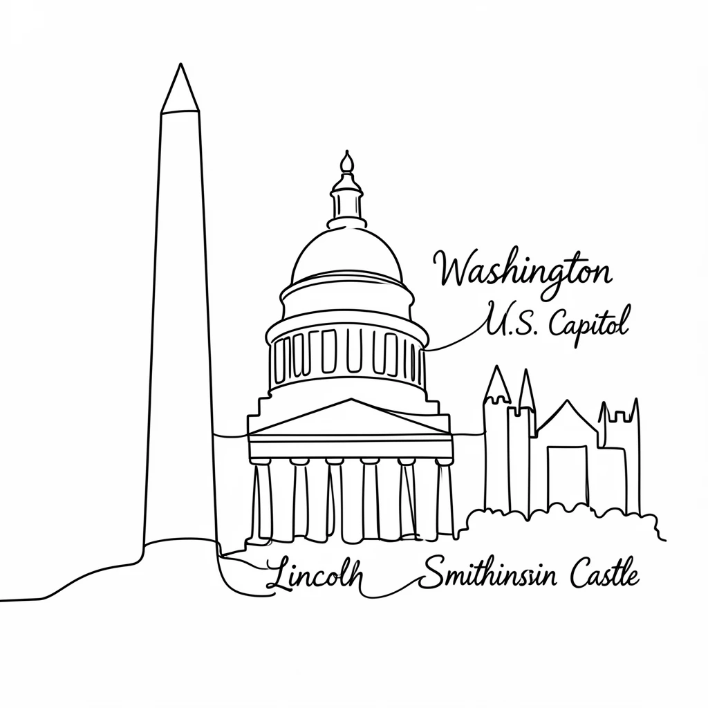 Landmarks of Washington DC